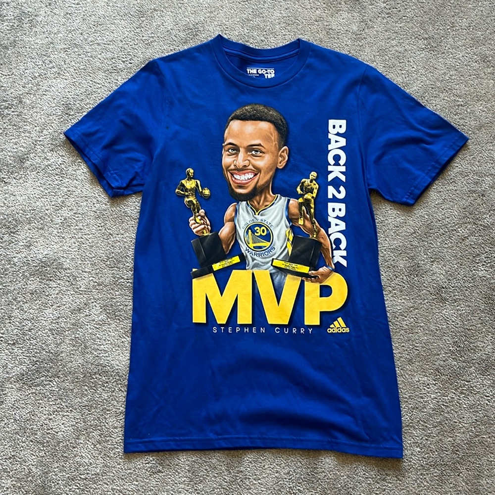 Men's Adidas Stephen Curry "Back 2 Back" MVP T-Shirt | Size: S